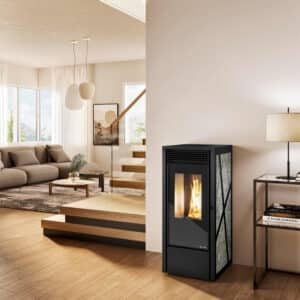 Eva Calòr - Ada 10kW Pelletkachel (met kanalisatie)